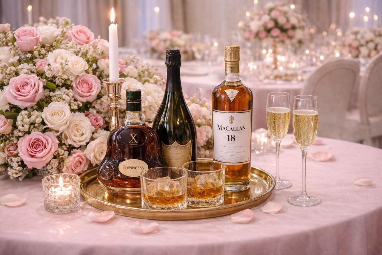 Сервировка и алкоголь